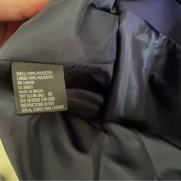 TAHARI Arthur S. Levine Purple 2 pc Career Pantsuit Women's Plus Size 14P - Picture 8 of 13